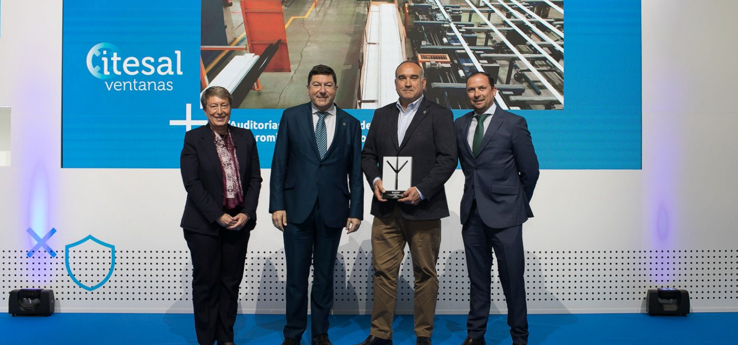 ITESAL Ventanas ha recibido en Madrid el Premio Nacional Asepeyo: Auditorías participativas de PRL: compromiso compartido con la prevención”