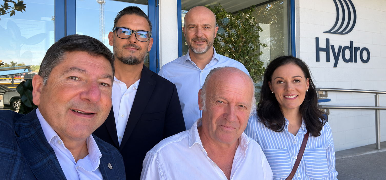 ITESAL visita Hydro: conocimiento, colaboración y compromiso con el aluminio sostenible