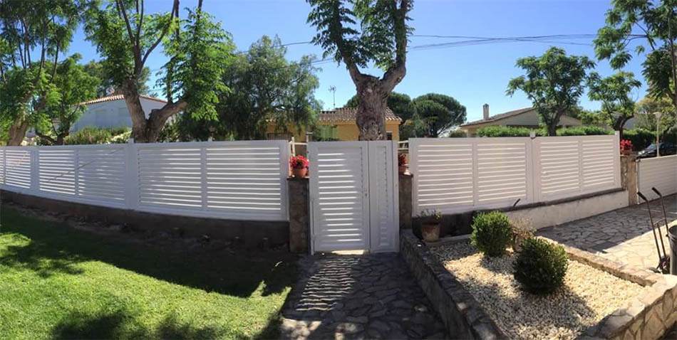 Vallas de aluminio para más duración y menos cuidados