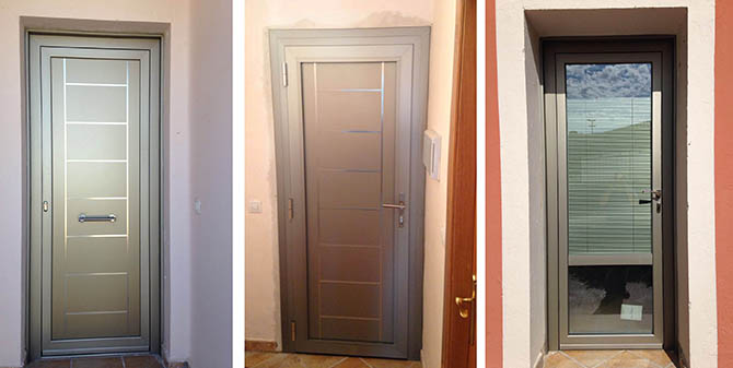puertas de aluminio