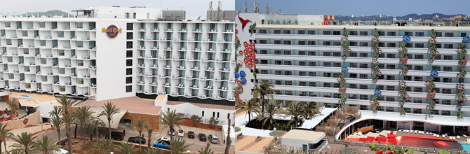 hoteles con cerramientos de aluminio