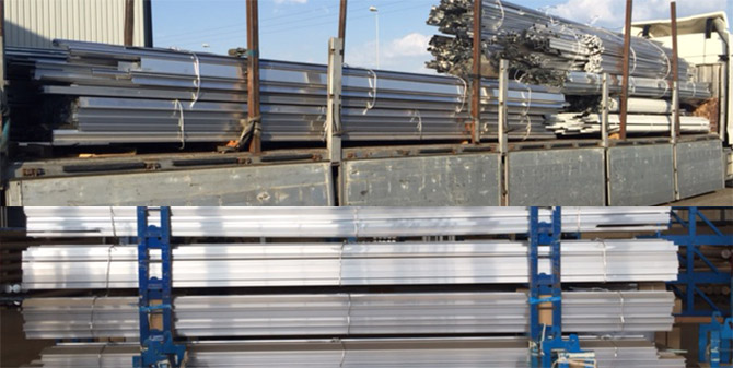 productos reciclados de aluminio