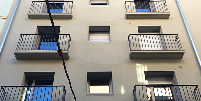 renovación fachadas edificios