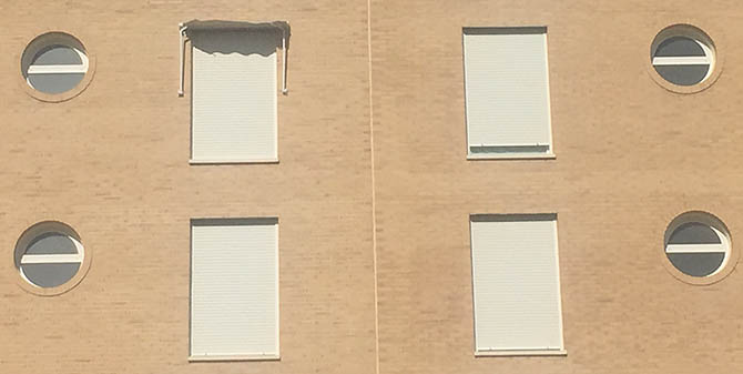 ventanas de aluminio redondas
